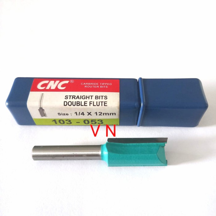 Mata profil/router lurus 12 mm/straight bit CNC