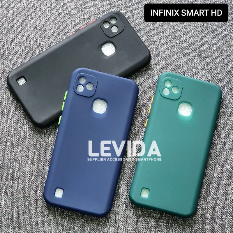 Infinix Smart HD 2021 SoftCase Baby Case Macaron Silicon Bahan Soft infinix Smart HD 2021