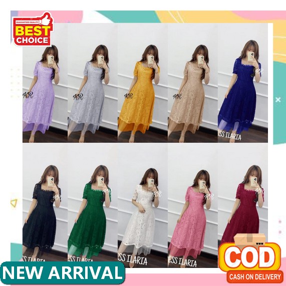 Premium Dress Hortensia Cheongsam Cn #0983 Dress Shanghai China Midi Mididress Imlek Merah Maroon Hi