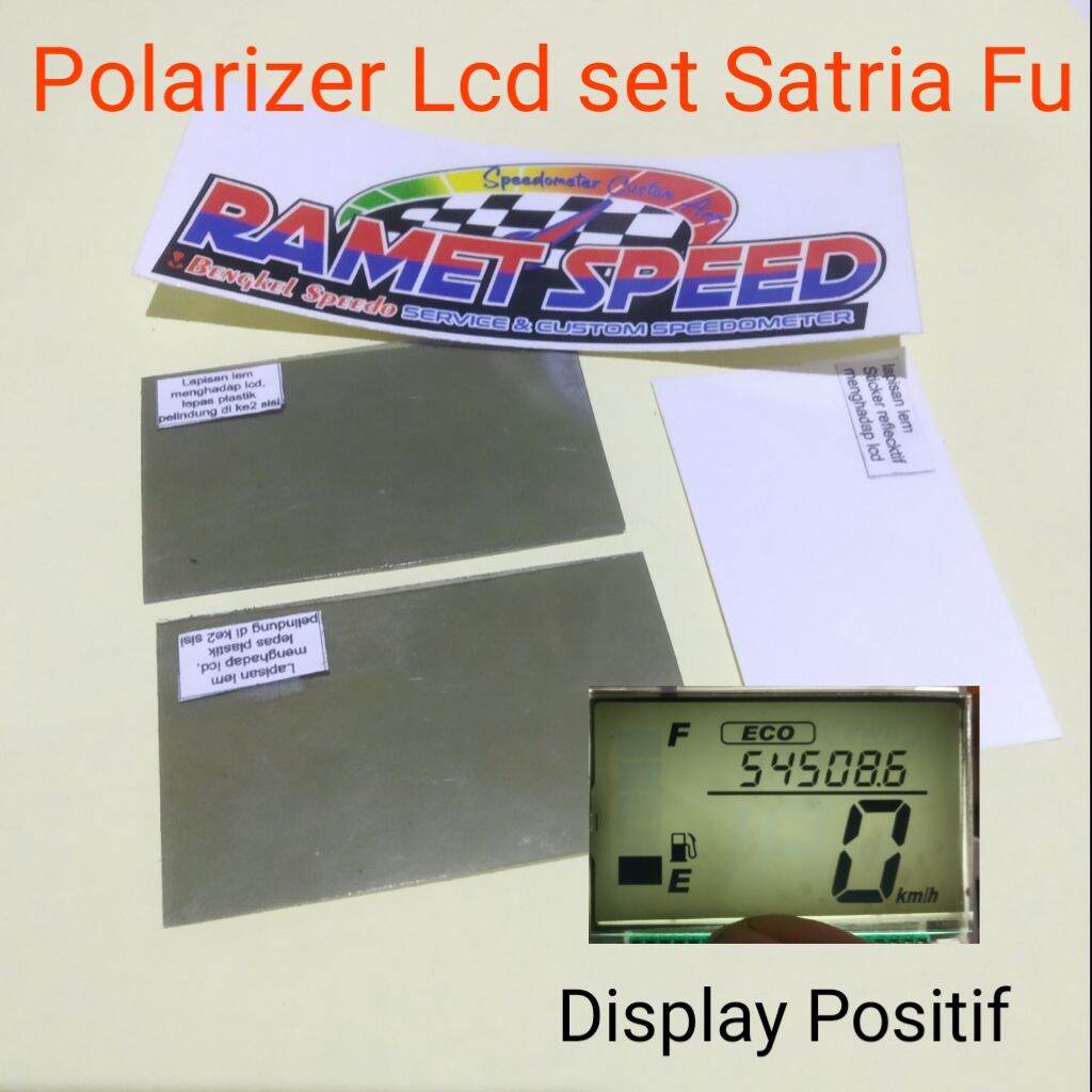 Polarizer lcd speedometer satria fu harga terjangkau