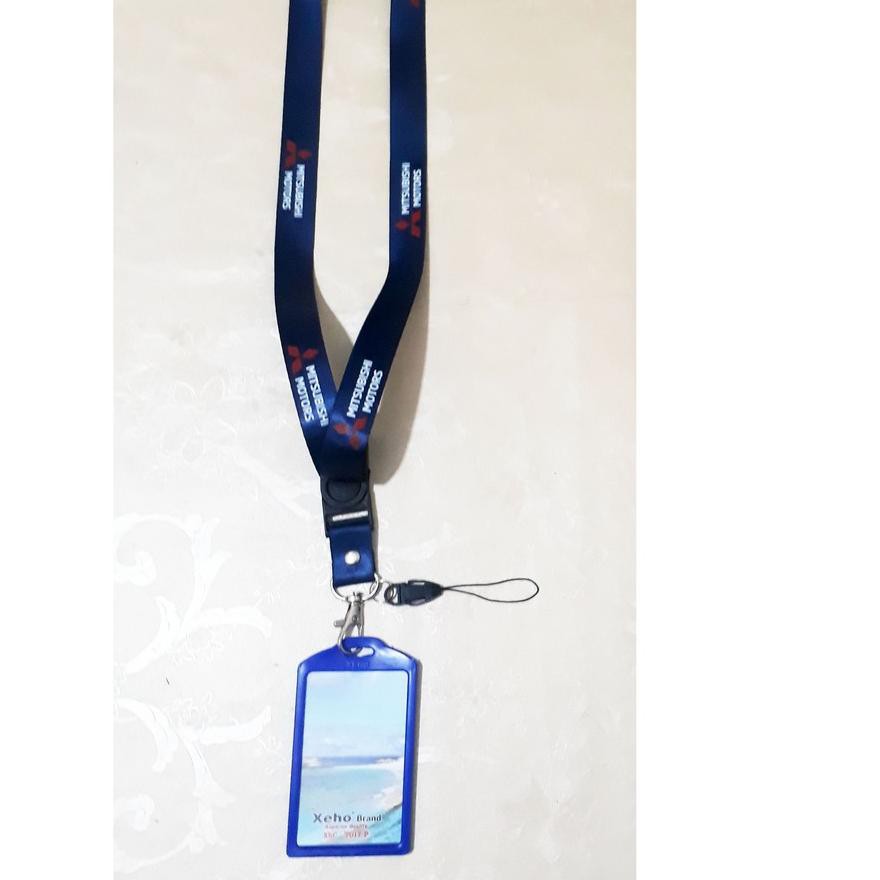 

(TERBARU) Mitsubishi Lanyard ID CARD/Gantungan ID Card-Tali Strap (Paket Murah)