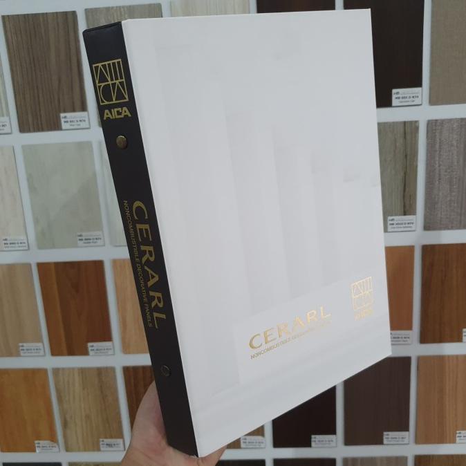 BUKU KATALOG AICA CERARL SAMPLE CATALOGUE PANEL MARMER GRANIT GRANITE