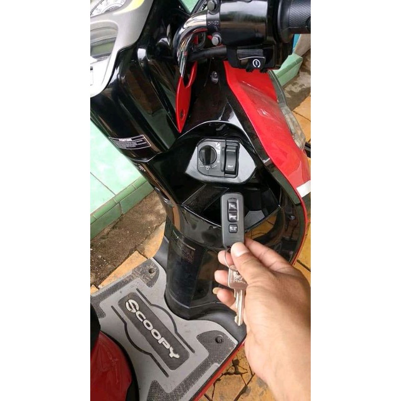 kunci kontak keyless Scoopy upgrade kontak keyless vario