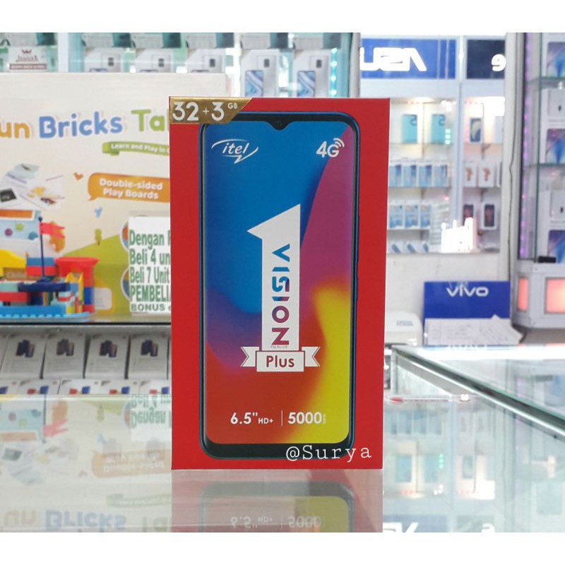 VISION 1 PLUS 3 32GB 4G MURAH GARANSI RESMI
