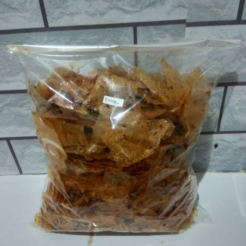 

Kripik kaca di jamin lekoh bumbu nya 1kg