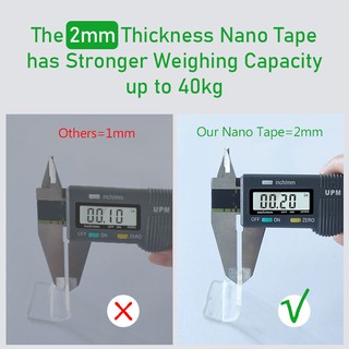 Nano Magic Tape, Transparant Double Tape, Nano Magic