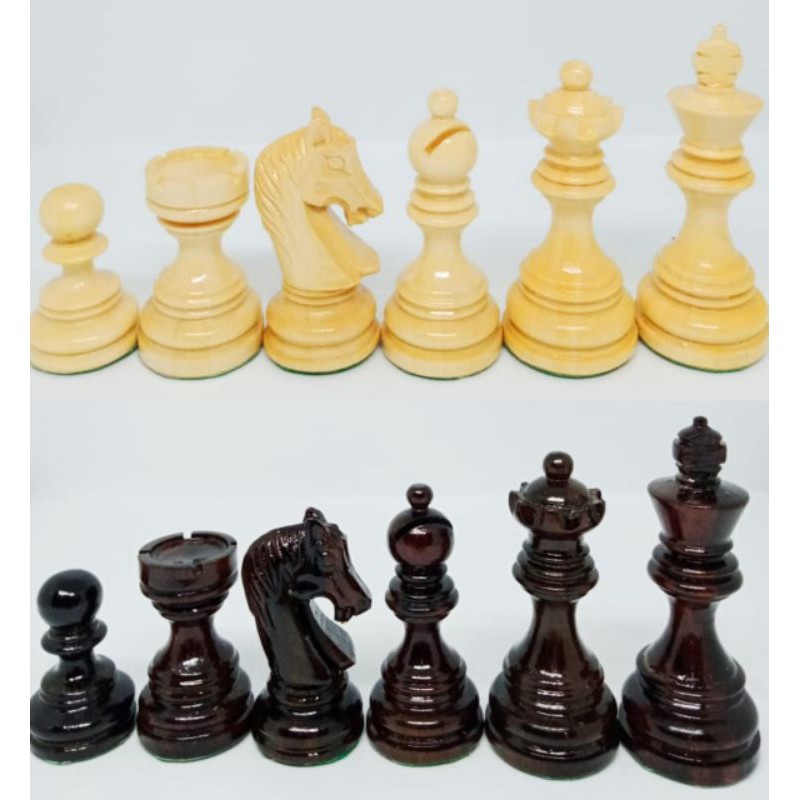 Bidak / Buah Catur Kayu Sonokeling Borobudur (mentri 1)