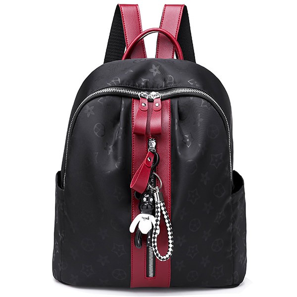 BJ57304 - BLACK/BLACKGD/RED/REDGD TAS RANSEL TAS WANITA FASHION IMPORT MODIS ELEGAN TERMURAH TERLARIS TERBARU BAGSTORE JAKARTA TAS BATAM GT1224 CR7304 VC87300 BQ1853 LT1203 KPC8083 KPC8501 B3363