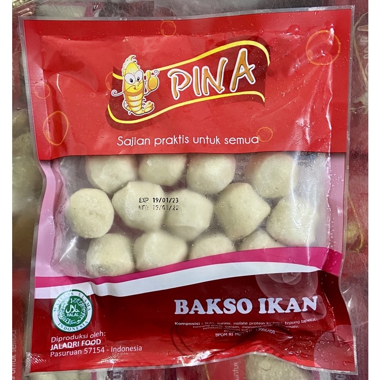 

PINA bakso ikan 250gr / baso ikan