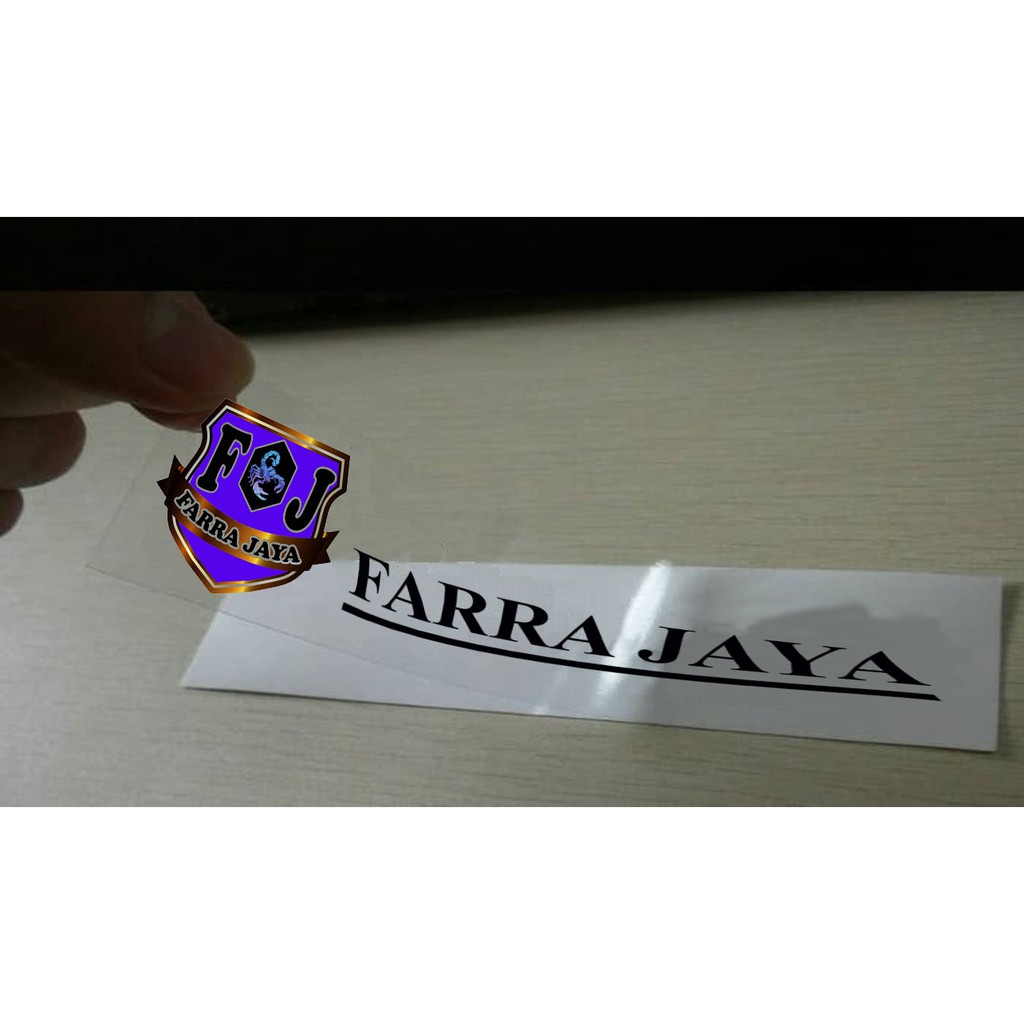 

Sticker / Label / Stiker Pot Cream / Stiker Kosmetik / Stiker Transparan / Label Skincare