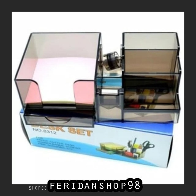 

FS1301 SELOTIP & DOUBLE TAPE STANDPEN TEMPAT ATK PEN TEMPAT BALLPOINT DISPENSER ISOLASI MINI BY FERI