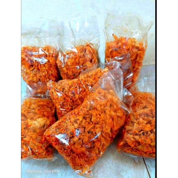

Cemilan keripik pedas didun Snack 200gr
