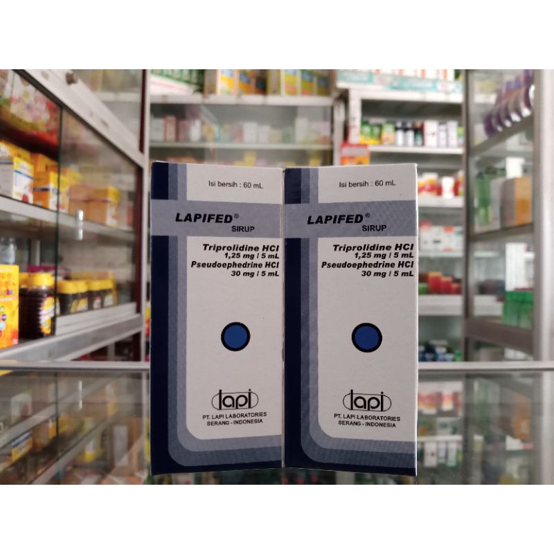 LAPIFED SIRUP 60 ml - ED 03/2025