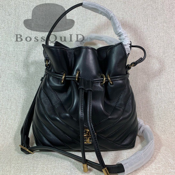 Tory Burch Kira Chevron Bucket Bag