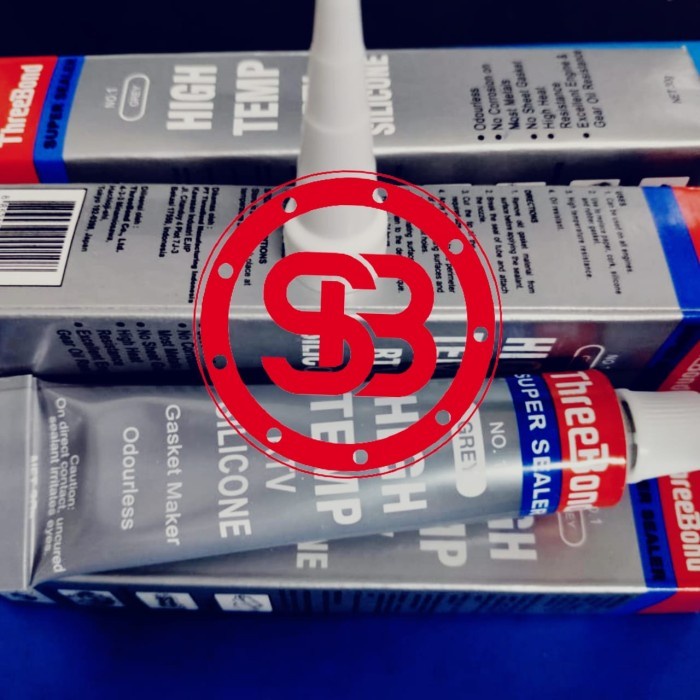 Lem Threebond SUPER SEALER NO.1 HIGH Temp RTV Silicone Grey ( Abu Abu ) 30gr