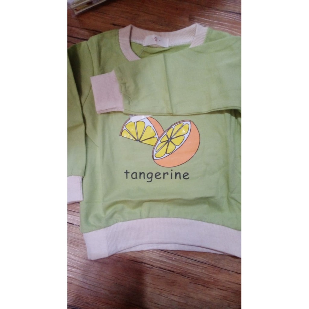 103sweater tangerine
