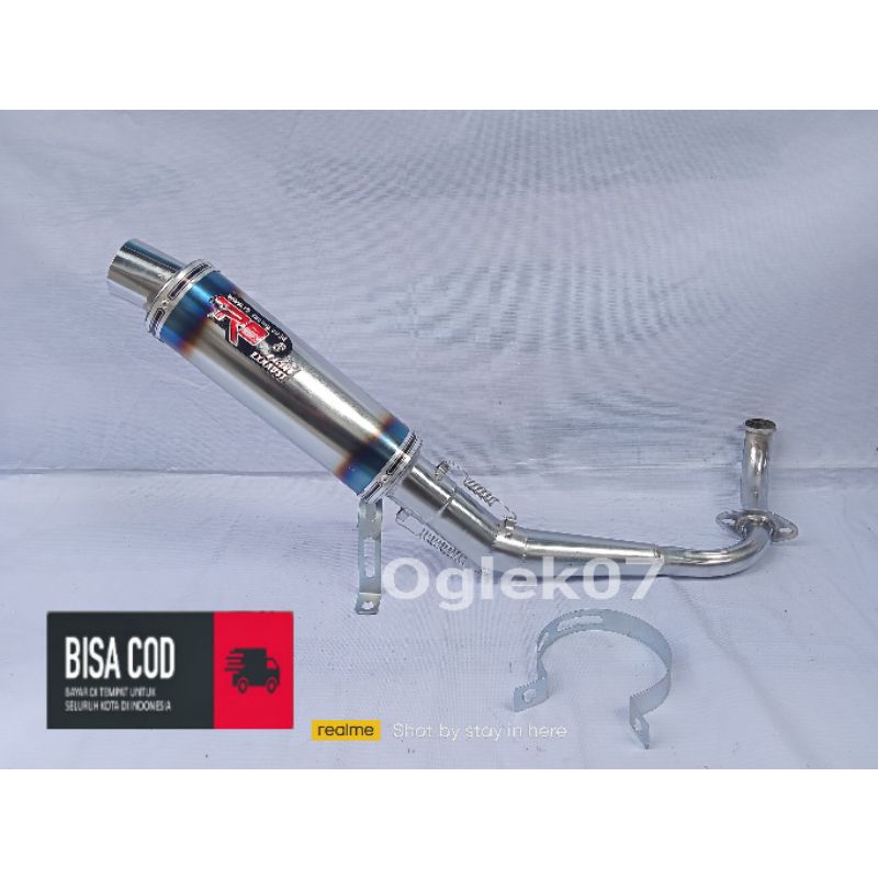 KNALPOT R9 RACING SCOOPY / GENIO / BEAT / SPACY / KNALPOT MURAH