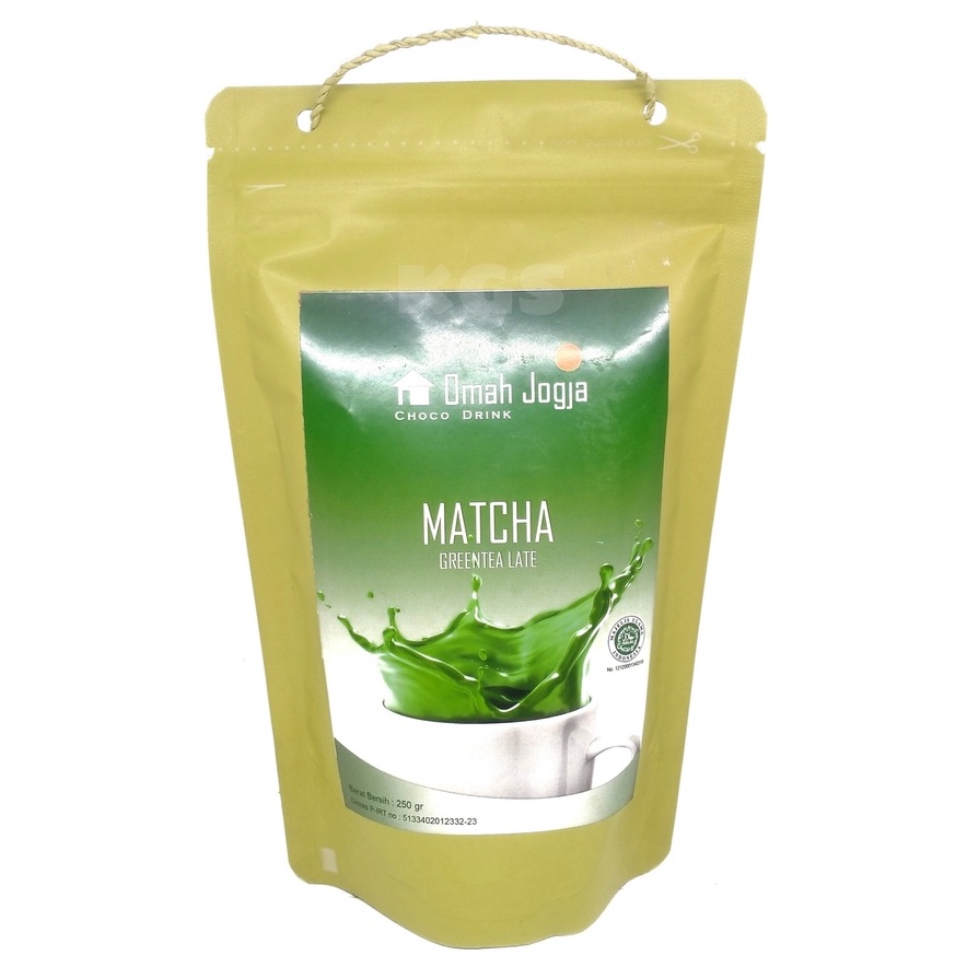 

Matcha Omah Jogja Minuman Seduh Kekinian Green Tea 250 Gram Khas Jogja