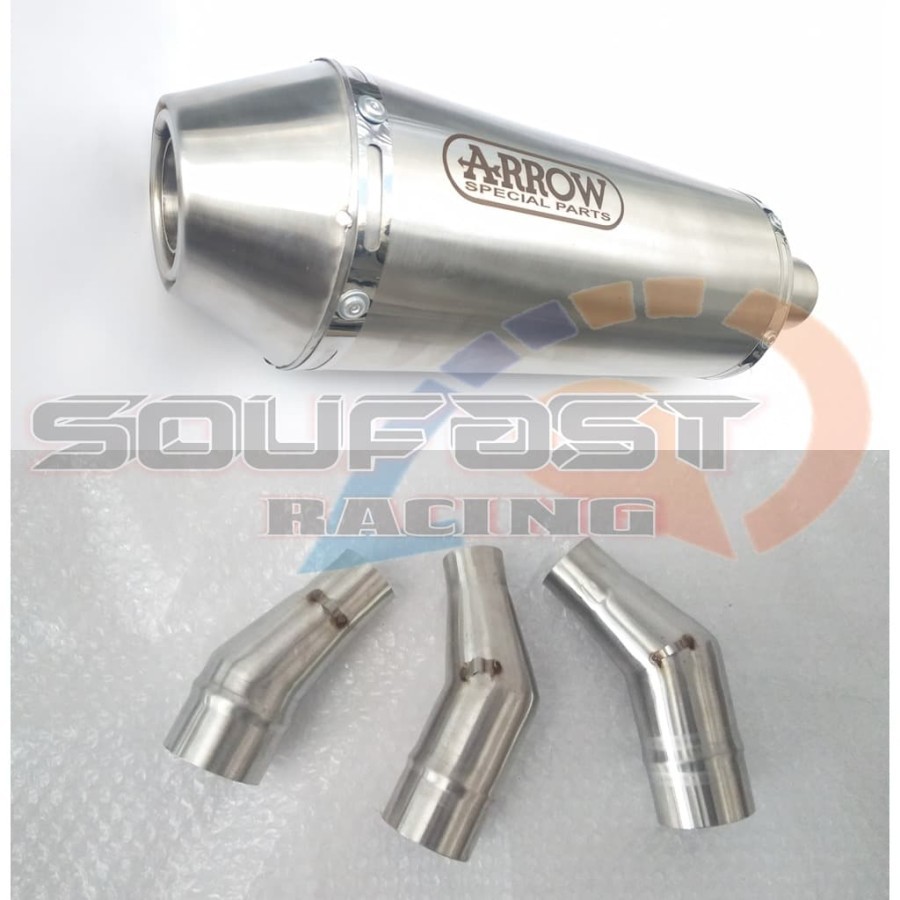 Knalpot Racing ARROW slip on Knalpot ninja 250 RR Mono MT25 R25 cbr250