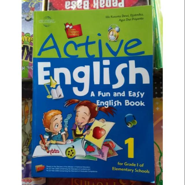 Active English Bahasa Inggris Sd Kelas 1 2 3 4 5 6 Global Ktsp Tiga Serangkai Shopee Indonesia