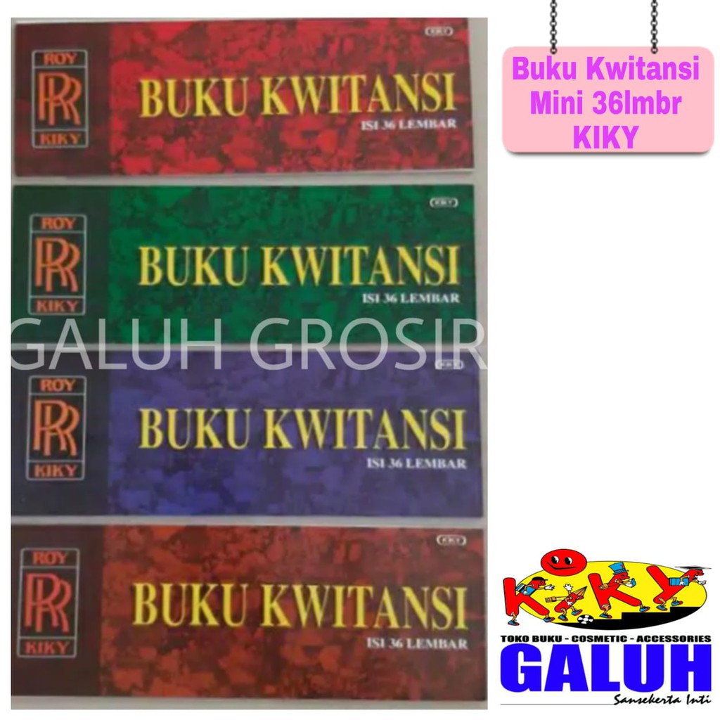 

Buku Kwitansi Mini 36 Lembar Kiky