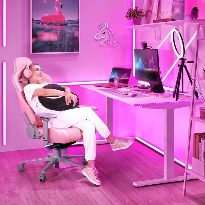 Razer Enki - Quartz / Gaming Chair Original / Kursi Gaming