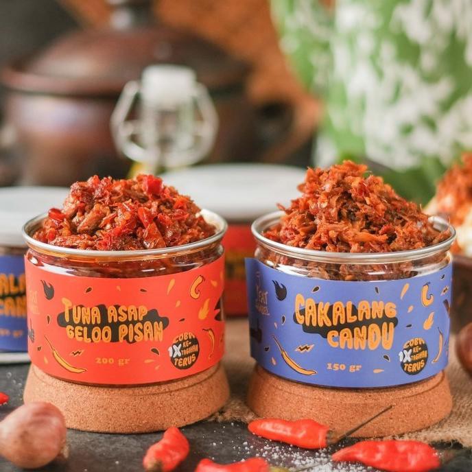 

SAMBAL EATSAMBEL PAKET ISI 2 SAMBEL CAKALANG MADU TUDA ASAP GELO PISAN