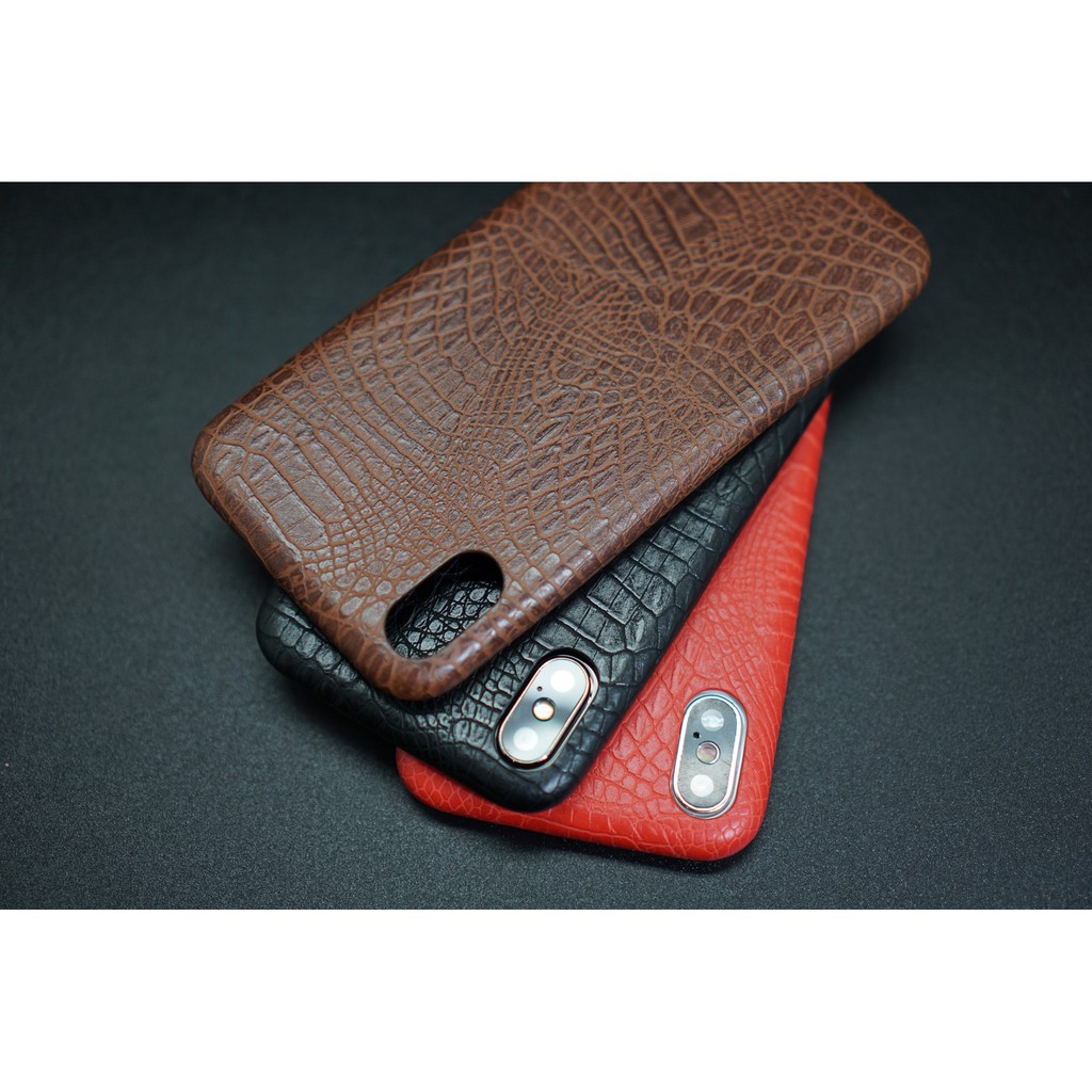 Croco Leather Case iPhone Xs Max Case iPhone Xr Case iPhone X Xs