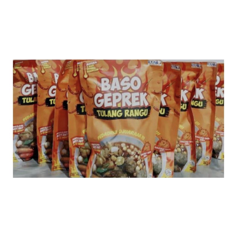 

Baso Geprek tulang rangu
