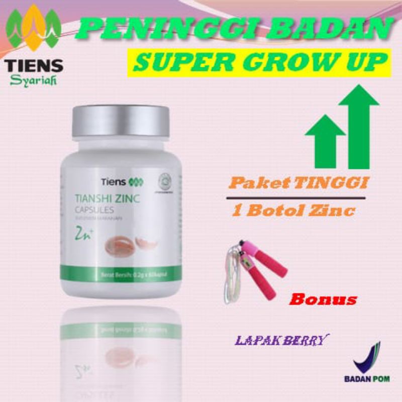 

PAKET PENINGGI BADAN | SUPER GROW UP | TIENS | SUSU PENINGI BADAN | HYPERGROW TERLARIS