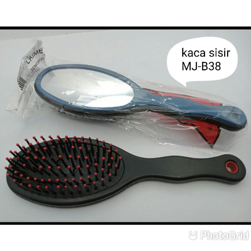 Sisir Roll|Sisir Kaca|Sisir Gagang Cermin