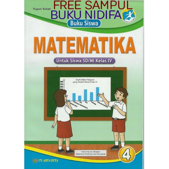 Buku Matematika SD Kelas 4 penerbit Arya Duta
