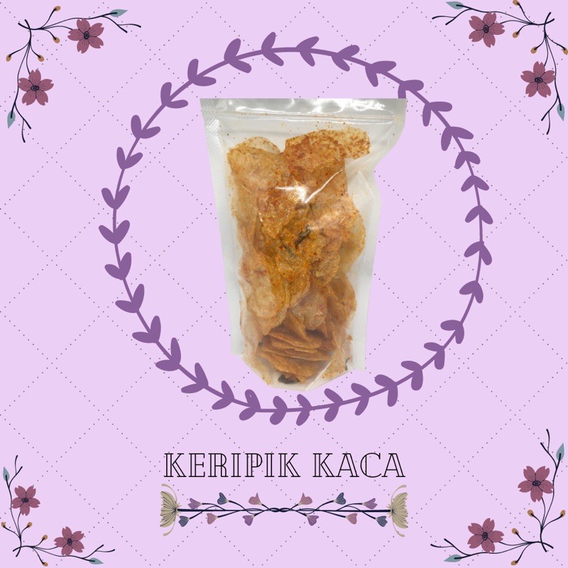 

Keripik kaca/ Keripik beling/ Keripca Berat 80gr