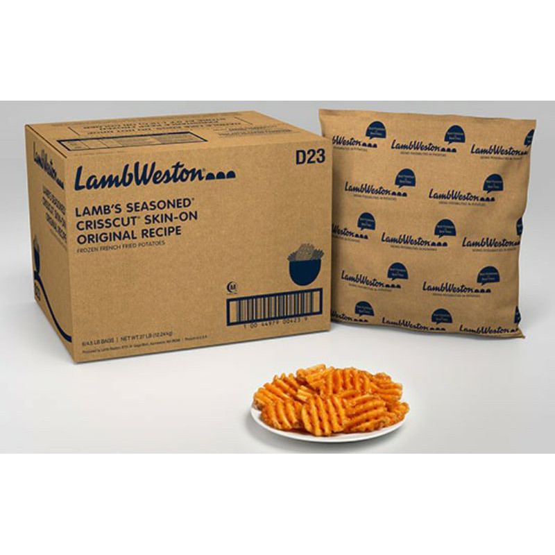 

Kentang Lamb weston Waffle French Fries 1 kg