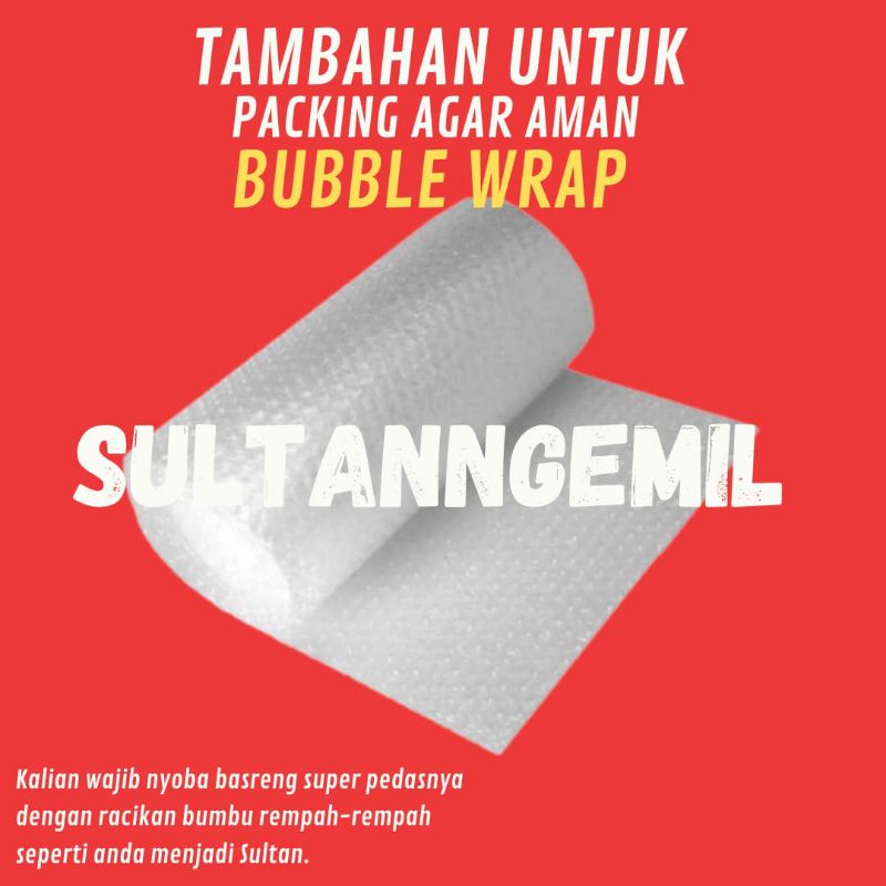 

TAMBAHAN PACKING BUBBLE WRAP
