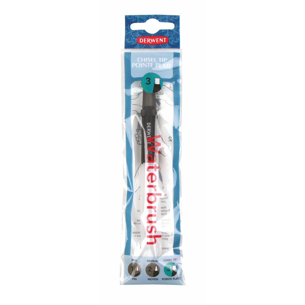 Derwent Waterbrush Chisel Tip