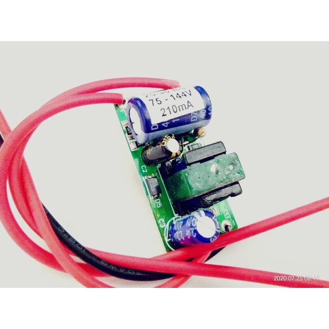 [DSP-9159] LED DRIVER (25-26)X1WATT 210mA NON CASING TY-018 AC 220V