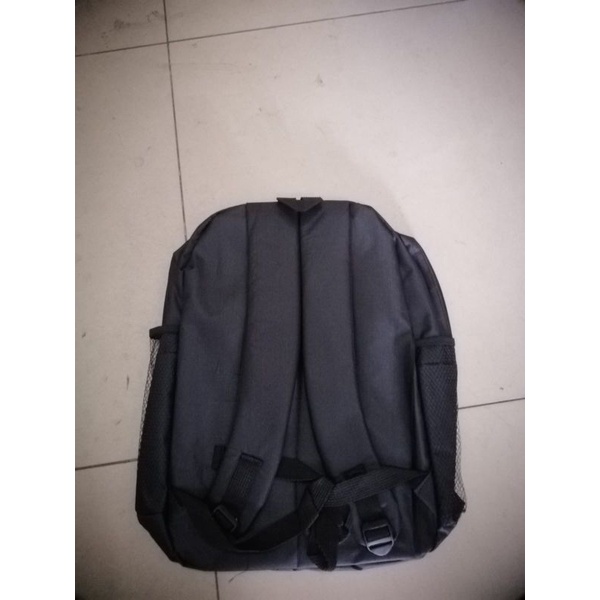 Tas Ransel Kantoran - Tas Ransel Notebook Laptop - Ransel Sekolahan 3 Resleting Merk HP