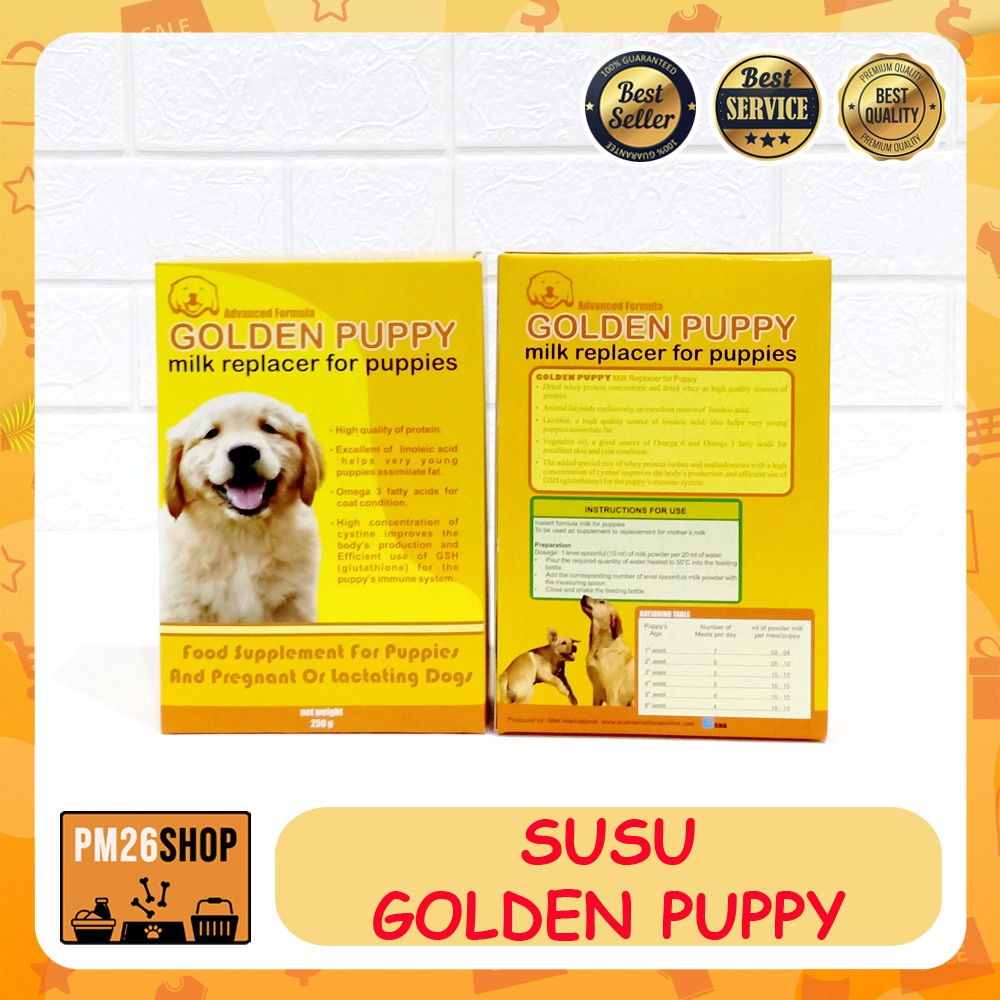 Susu Anak Anjing GOLDEN PUPPY Susu GOLDEN PUPPY Susu Puppy Susu Hewan GOLDEN PUPPY