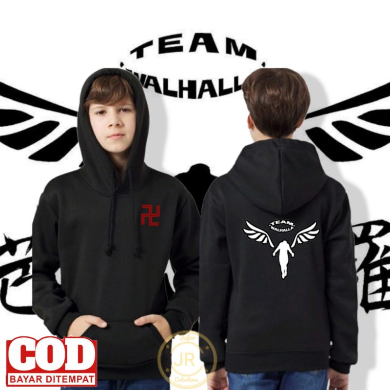 Jaket anak valhalla walhalla tokyo revengers/Hoodie team valhalla anak tokyo revengers anime tokyo