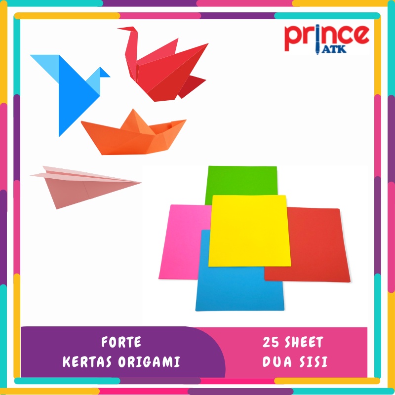 

KERTAS ORIGAMI LIPAT 12X12 DUA SISI BOLAK BALIK 25 LBR