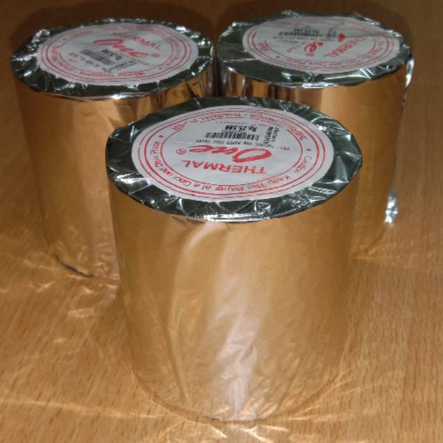 

(1 BIJI) KERTAS STRUK KASIR / ONE THERMAL PAPER ROLL kertas thermal 80 x 80MM