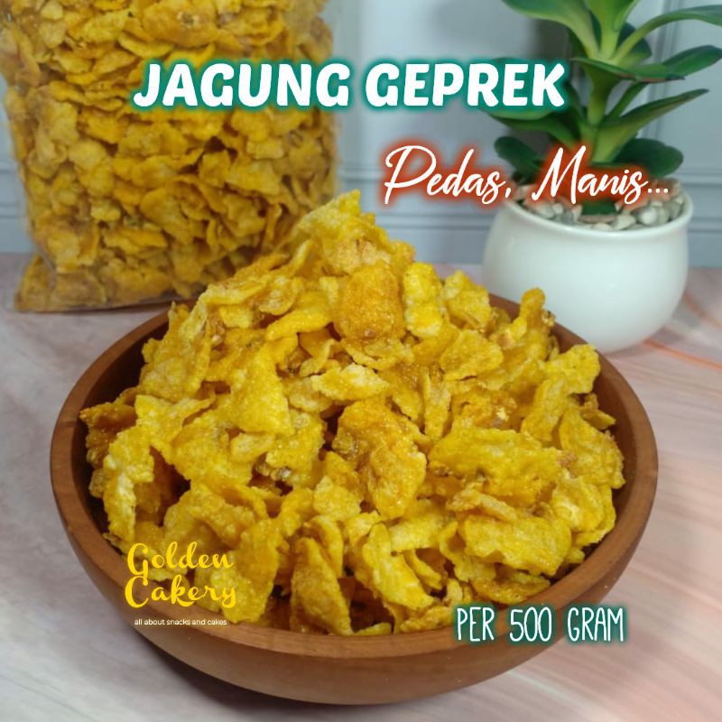 

Jagung Marning/Jambudin GEPREK Pedas Manis - 500 gr