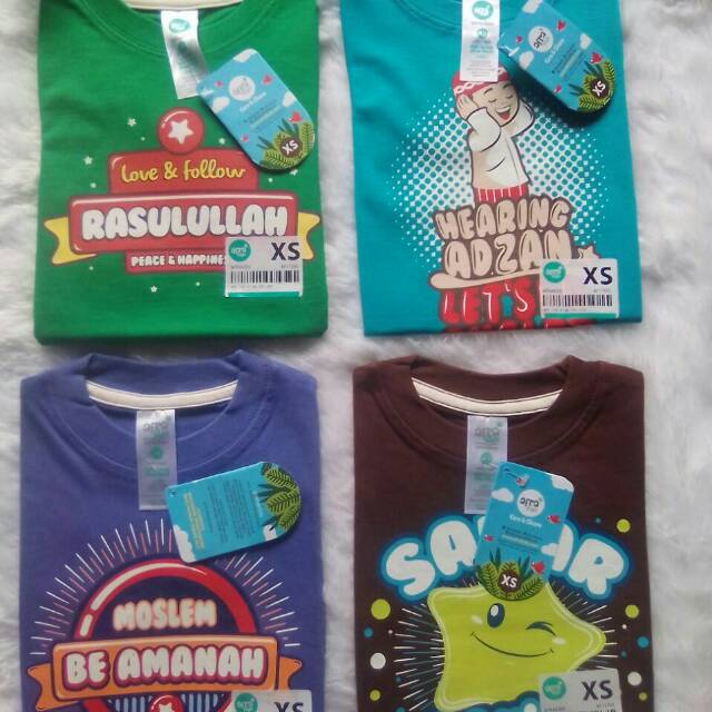 KAOS ANAK MUSLIM BRANDED AFRAKIDS