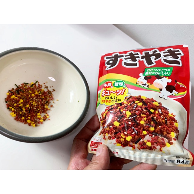 MARUMIYA - RICE TOPPING SUKIYAKI (SAPI WIJEN TELUR) - 40 GR (ABON TABUR)