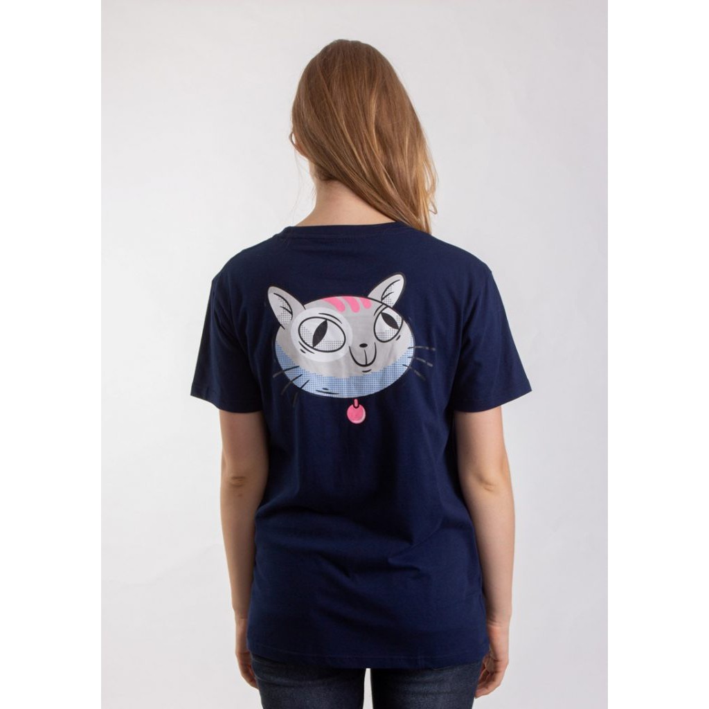 

Erigo T-Shirt Amai Neko Navy