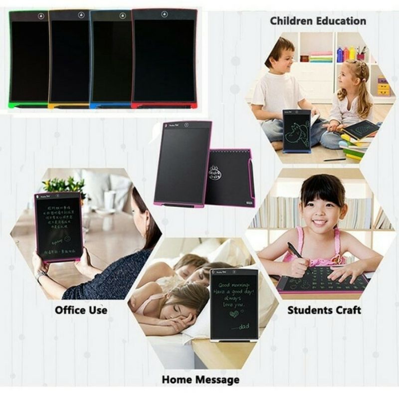 

PAPAN TULIS HAPUS WRITING BOARD TABLET DIGITAL LCD LAYAR 8.5 inch