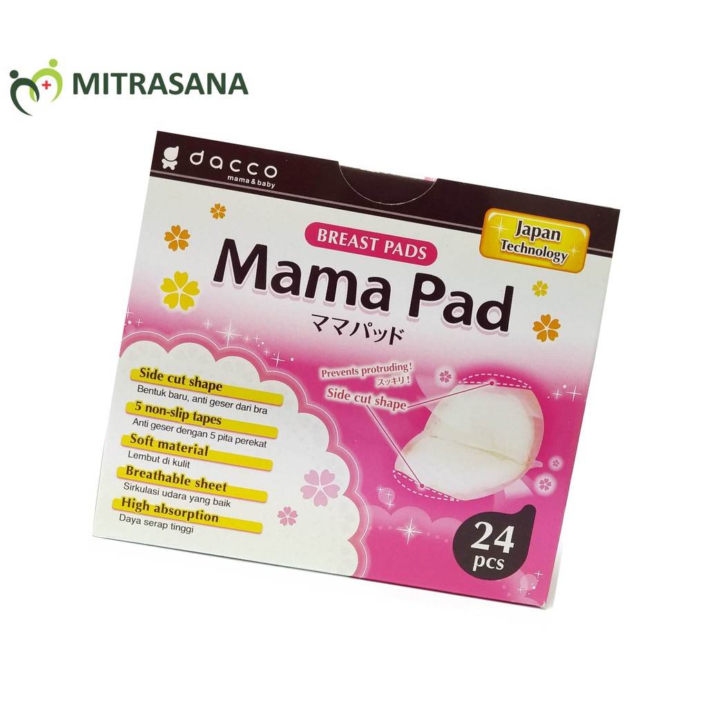 Dacco Mama Pad 3D 24 Pcs - Breastpad