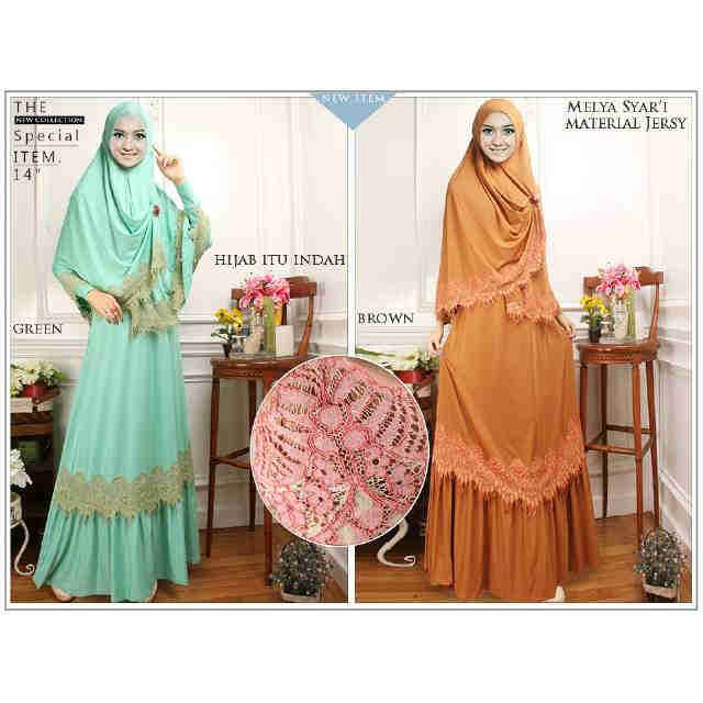 Hijab Bergo Nina Nirwana (Maxy+Bergo+Renda+Busui)