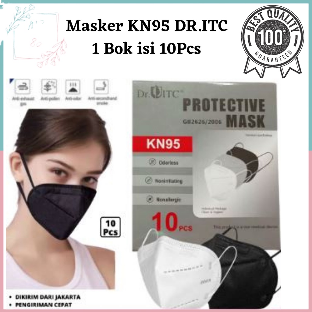 Masker KN95 DR.ITC Earloop isi 10 Pcs per Box